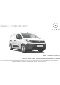 Prospectus Distributeur OPEL GARAGE GUITARD BROMMAT : Opel Combo Cargo