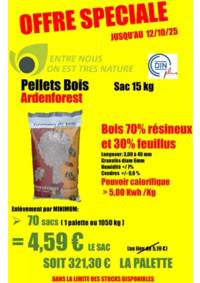 Prospectus Point Vert REVIGNY SUR ORNAIN : Promotions spéciales en cours