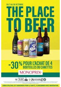 Prospectus Monoprix MULHOUSE : GUIDE PLACE TO BEER