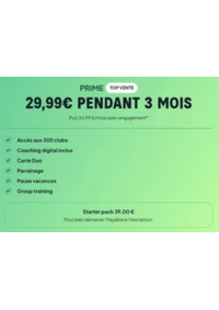 Prospectus Keep Cool NÎMES 2000 avenue du Maréchal Juin : 29,99€ PENDANT 3 MOIS