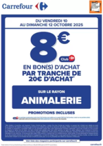 Promos et remises  : OPÉRATION BON(S) D’ACHAT ANIMALERIE