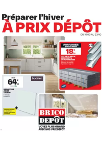 Prospectus Brico Dépôt CHALEZEULE : Préparer l’hiver à prix dépôt !