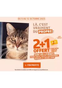 Prospectus Jardiland BÉZIERS : Opération litière