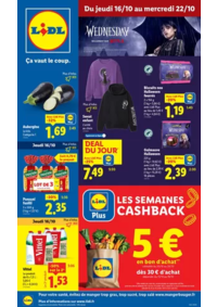 Prospectus Lidl MEHUN SUR YEVRE : Préparez votre Halloween avec Lidl ! Découvez toutes nos offres maintenant