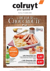 Prospectus Colruyt POLIGNY : Le retour de la choucroute