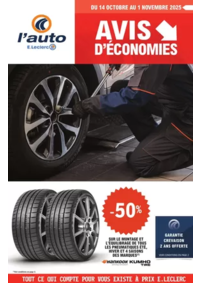 Prospectus L'auto E.Leclerc Biscarrosse : AVIS DECONOMIE 5