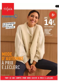 Prospectus E.Leclerc VILLEPARISIS : MAILLE