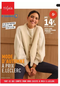 Prospectus E.Leclerc JONZAC : MAILLE