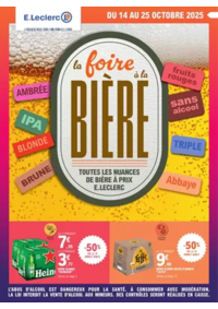 Prospectus E.Leclerc QUERQUEVILLE : FOIRE A LA BIERE - MIXTE