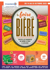 Prospectus E.Leclerc FALAISE : FOIRE A LA BIERE - MIXTE