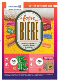 Prospectus E.Leclerc CERNAY : FOIRE A LA BIERE - MIXTE