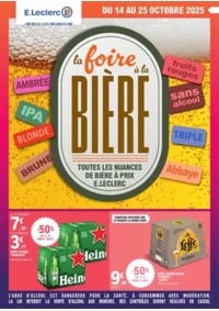 Prospectus E.Leclerc LOUHANS : FOIRE A LA BIERE - MIXTE