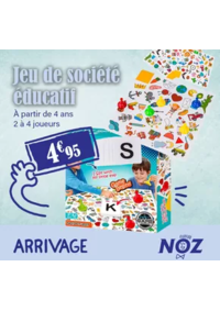 Prospectus Noz Beaune : Jeu de société éducatif