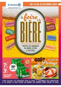 Prospectus E.Leclerc ONET LE CHATEAU : FOIRE A LA BIERE - MIXTE