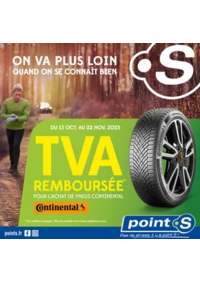 Prospectus Point S VALLON PONT DARC : Du 13 octobre au 22 novembre, profitez de nos offres exclusives pour préparer votre véhicule et votr