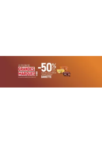 Prospectus SPAR DIJON - RUE JACQUES CÉLLERIÉ : Le plein de grandes marques ! -50% SUR LE 2EME