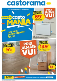 Prospectus Castorama VILLEMOMBLE : Des prix complètement fous !
