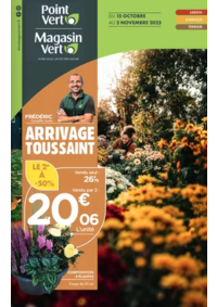 Prospectus Point Vert Bourbriac : ARRIVAGE TOUSSAINT