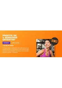 Prospectus Basic-Fit Sainte Geneviève des Bois : Profite de 4 semaines offertes