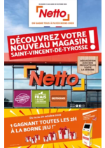Prospectus Netto : 1 GAG NANT TOUTES LES 2 H À LA BORNE JEU !
