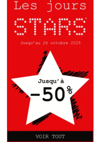 Prospectus Toscane BELFORT : Jours Stars : Toute la sélection