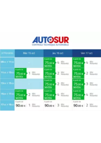 Prospectus Autosur CERNAY : Autosur ptomotions