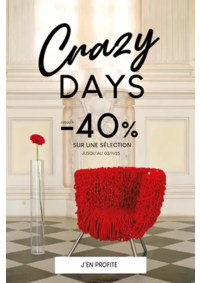 Prospectus Antonelle ANGOULEME : Crazy days Jusqu'à -40%