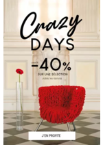 Prospectus Antonelle : Crazy days Jusqu'à -40%
