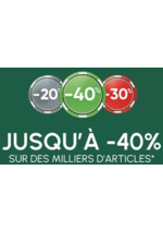 Promos et remises  : JACKPOT AU PRINTEMPS ! Jusqu'à -40%