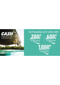 Prospectus Cash Piscine St Paul les Dax : Cash construction et rénovation