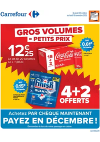 Prospectus Carrefour Express Cloyes Sur Le Loir : GROS VOLUMES 4