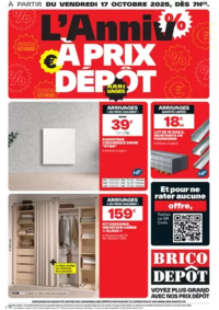 Prospectus Brico Dépôt ROANNE : C’est l’anniversaire Brico Dépôt !