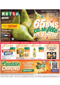 Prospectus Supermarchés Match Le Quesnoy : 65 ANS ça se fête en grand
