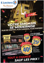 Prospectus E.Leclerc : VOTRE MAGASIN SE MODERNISE