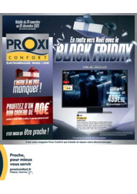 Prospectus Proxi Confort LONGEVILLE : ProxiConfort BB Black Friday 2025