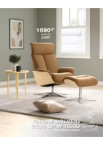 Prospectus Monsieur meuble : En PROMOTION* ce mois-ci : le fauteuil Nordic Spirit Solveig 5500 SP W à 1 690 € au lieu de 2 185 €.