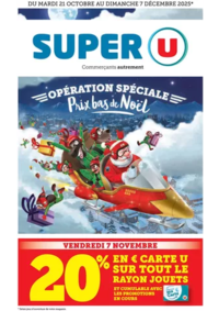 Prospectus Super U MONTREUIL BELLAY : Jouets