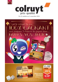 Prospectus Colruyt SAINT-CLAUDE : Faites vos Jeux