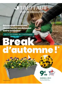 Prospectus Truffaut Orvault : Break d’automne !