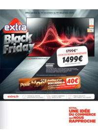 Prospectus EXTRA SAINT DONAT SUR L HERBASSE : Extra BB Black Friday 2025