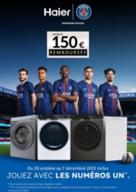 Prospectus Boulanger : OFFRE Haier: jusqu'à 100€ remboursés !