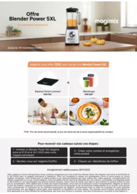 Prospectus Cuisine plaisir ST LEONARD DE NOBLAT : Offre Blender Power 5XL