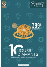 Prospectus Le Manège à Bijoux E.Leclerc ANGLET : 10 JOURS DIAMANTS OCTOBRE