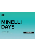 Promos et remises  : Minelli days Jusqu'à -40%