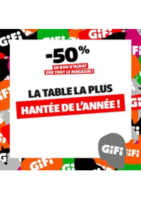 Prospectus Gifi SAINT PERAY : Pour un dîner en famille ou un goûter d’enfer avec les enfants, on a tout ce qu’il faut pour une déc