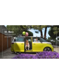 Prospectus Volkswagen Vente et Après-Vente PARIS 88 BOULEVARD PEREIRE : Volkswagen - id buzz