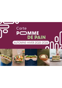 Prospectus Pomme De Pain Caumartin : AUTOMNE-HIVER 2025-2026