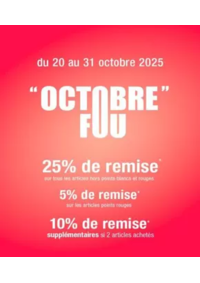Prospectus MAUBOUSSIN TOURVILLE LA RIVIERE : Octobre fou!