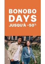 Prospectus Bonobo : Bonobo days Jusqu'à -50%