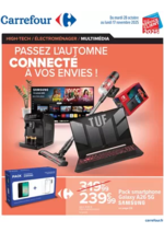 Prospectus Carrefour : PASSEZ L'AUTOMNE CONNECTÉ À VOS ENVIES !